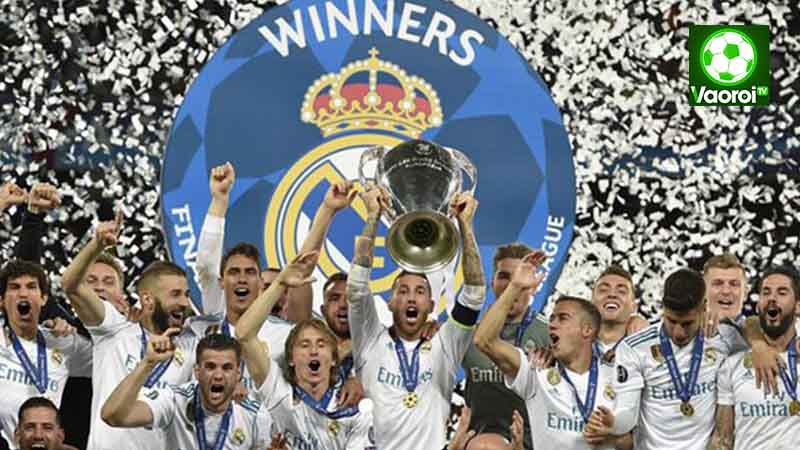 Top 1 - Real Madrid với 13 lần vô địch