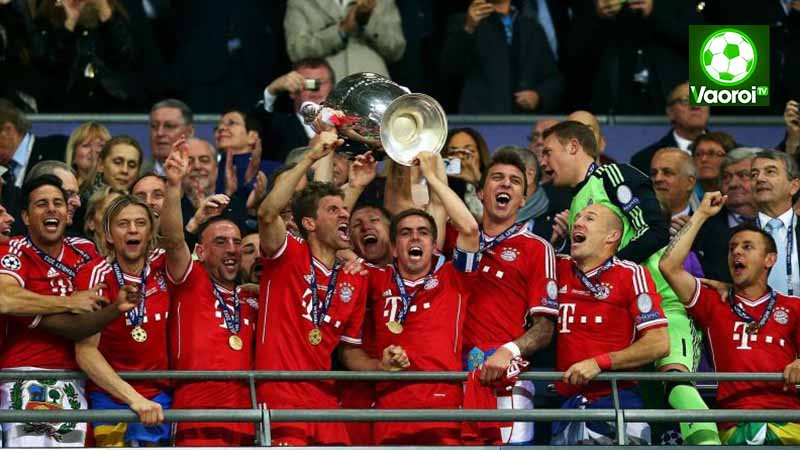 Top 3 - Bayern Munchen với 6 lần vô địch